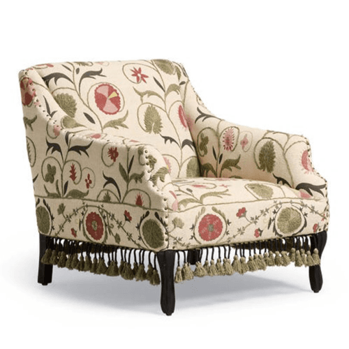 Image showing the Tarma Armchair, H87 x W84cm, Sheki Olive product.