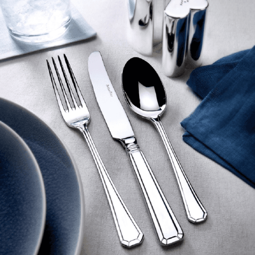 Image showing the Grecian 7 piece place setting, Stainless Steel product.
