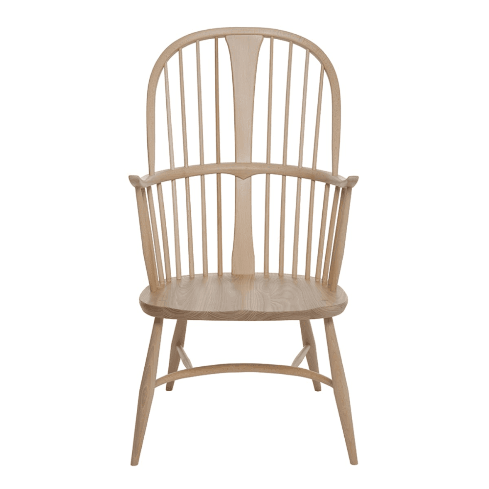 Originals Chairmakers Chair, L.Ercolani by Ercol, H111 x W60 x D63cm, Natural