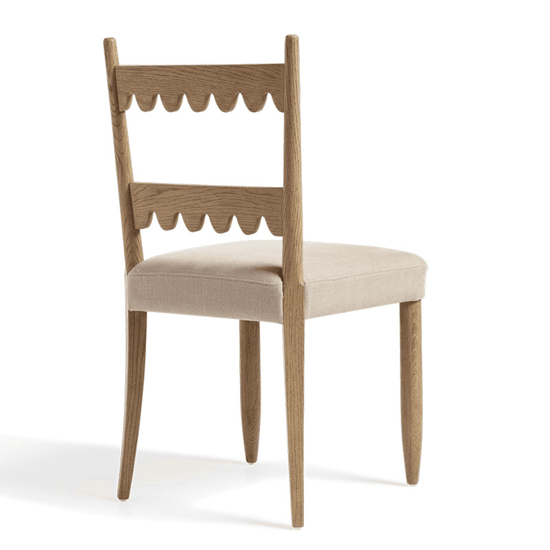 Jennie Dining Chair, Weathered Oak