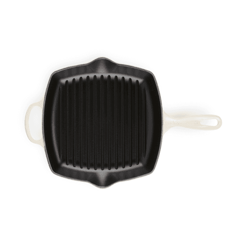 Image showing the Signature Cast Iron Square grillit, 26cm, Meringue product.