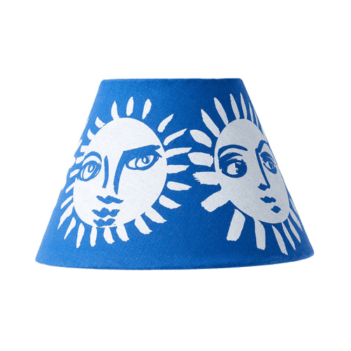 Image showing the Sunne Lampshade, D30cm, Azure product.