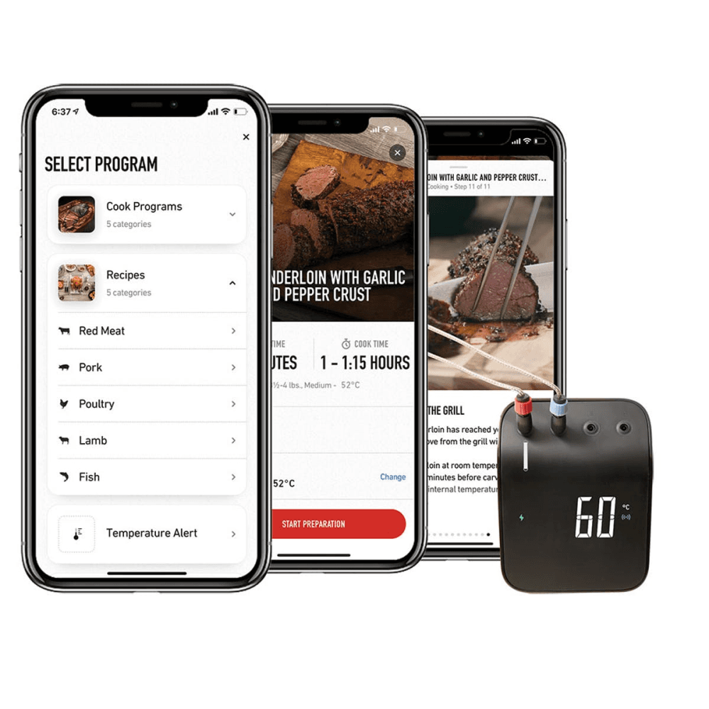 Connect Smart grilling hub, Black