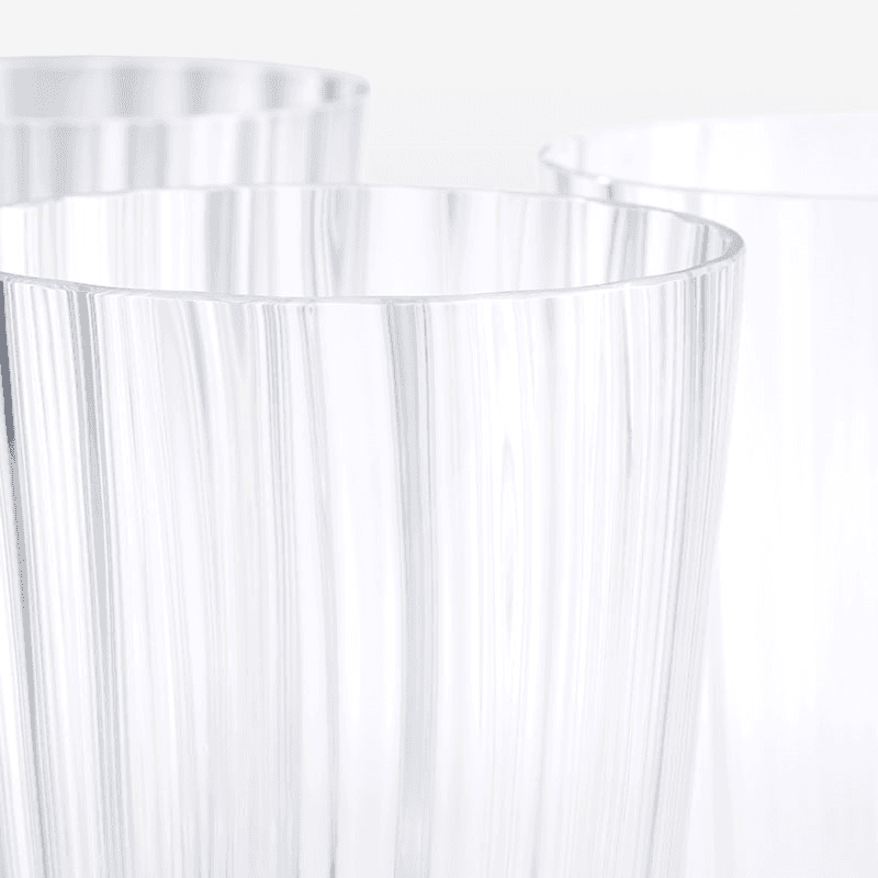 Pembroke Set of 4 High Ball Glasses, 600ml, Clear