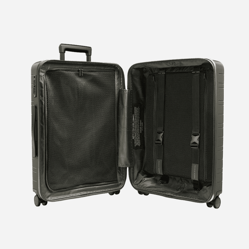 H6 Smart Suitcase, H64 x W24 x L46cm, Dark Olive