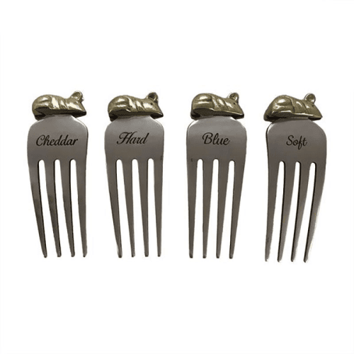 Image showing the Mouse Cheese Marker Set, Silver product.