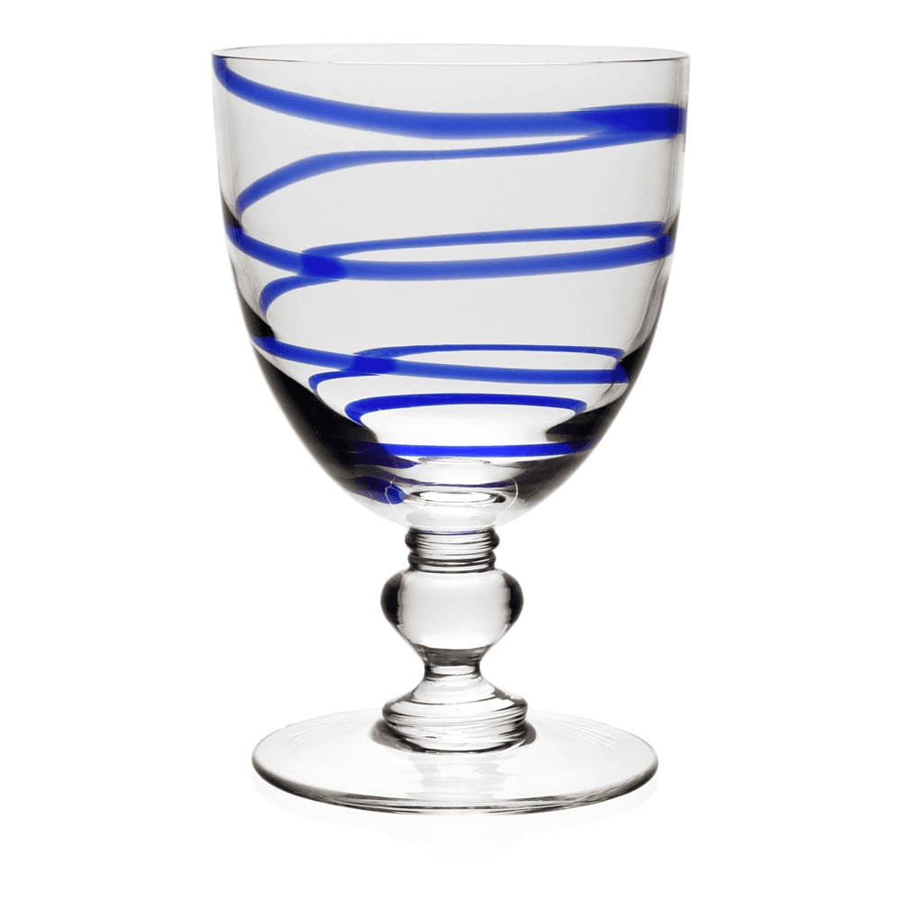 Studio - Bella Blue Goblet, 15.5cm - 375ml, Blue