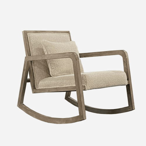 Image showing the Andrew Martin Rocking Chair, Natural product.