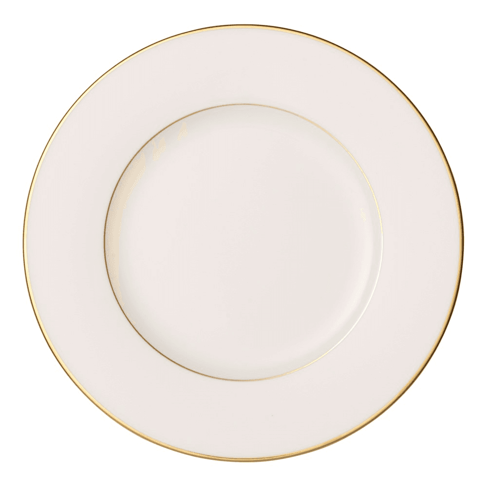 Anmut Gold Breakfast plate, D22.5cm, White/Gold