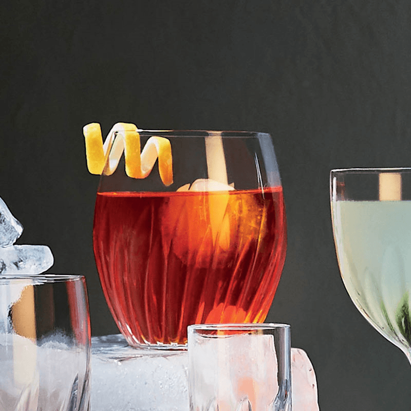 Mixology Set of 6 Tumblers, 500ml, Clear