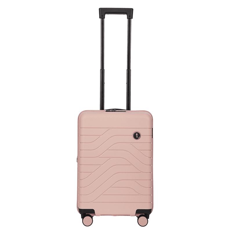 Ulisse Expandable Suitcase, H55 x W23 x L37cm, Pearl Pink