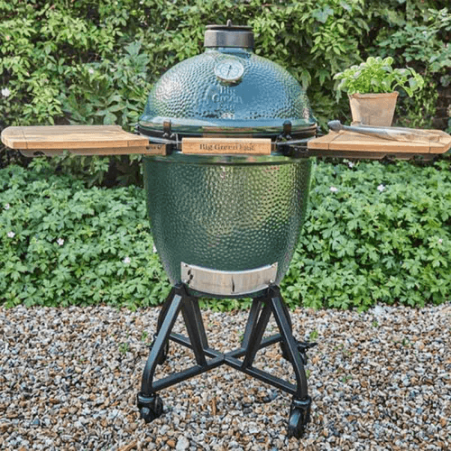 Image showing the Acacia Shelves for XL Big Green Egg product.