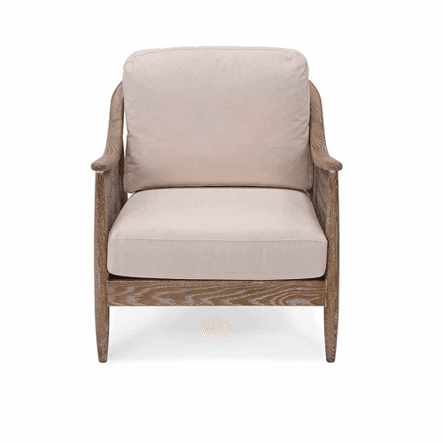 Image showing the Templecombe Rattan Armchair, Oatmeal product.