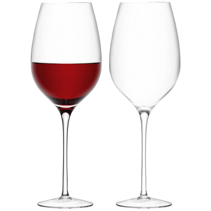 Wine Red Wine Glass Set of 2, 850ml, Clear
