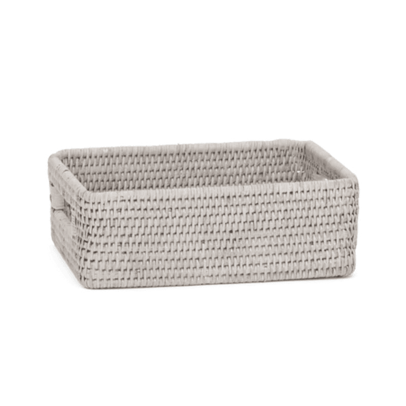 Ashcroft Rectangular Box Tray, Silver Reed