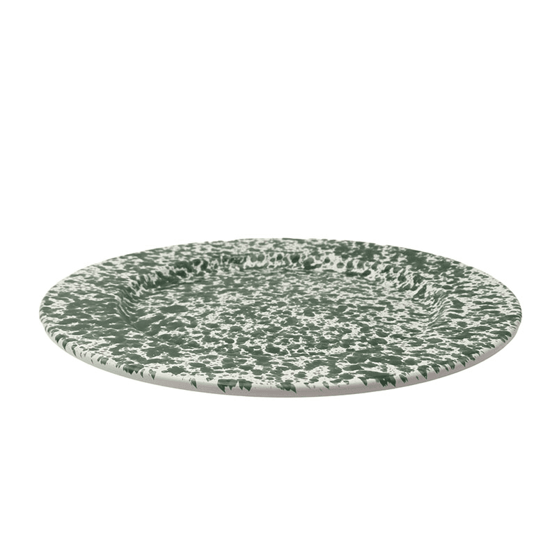 Splatter Flat Plate, D31cm, Green