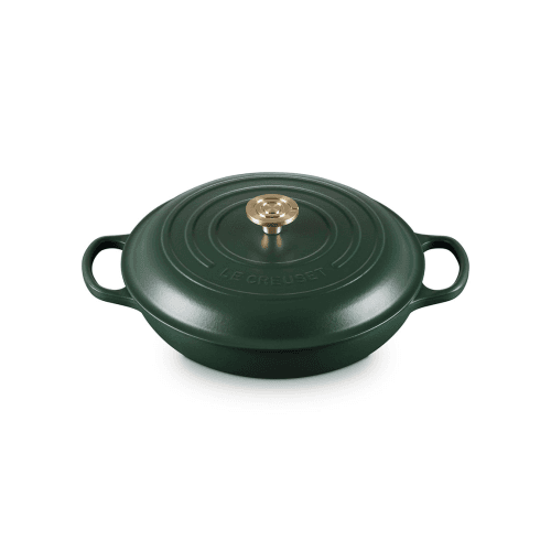 Image showing the Signature Cast Iron Shallow Casserole, Forêt product.