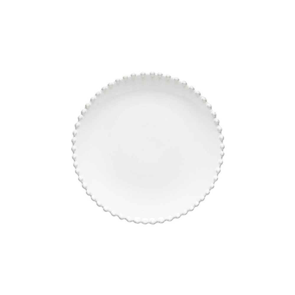 Pearl Set of 6 salad plates, 23cm, White