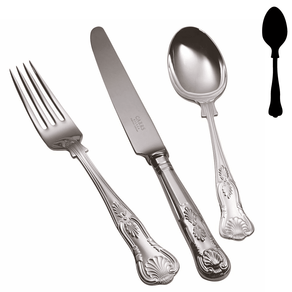 Kings Teaspoon, stainless steel