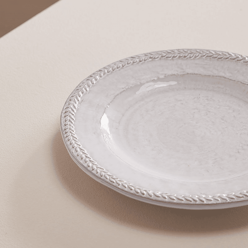 Hillcrest Set of 4 Side Plates D21cm, White