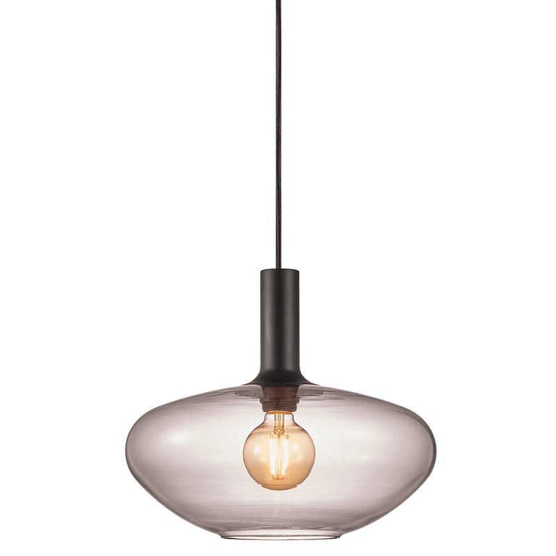 Alton Pendant, H30cm, Smoke