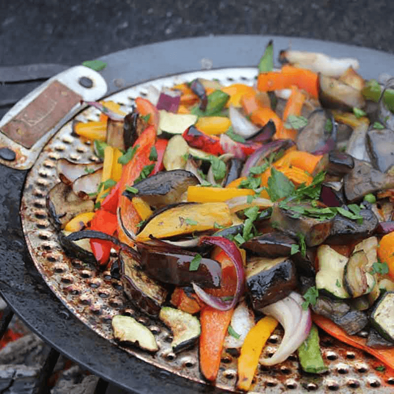Zhara Roasting pan, L85 x W34cm, Silver/Brown