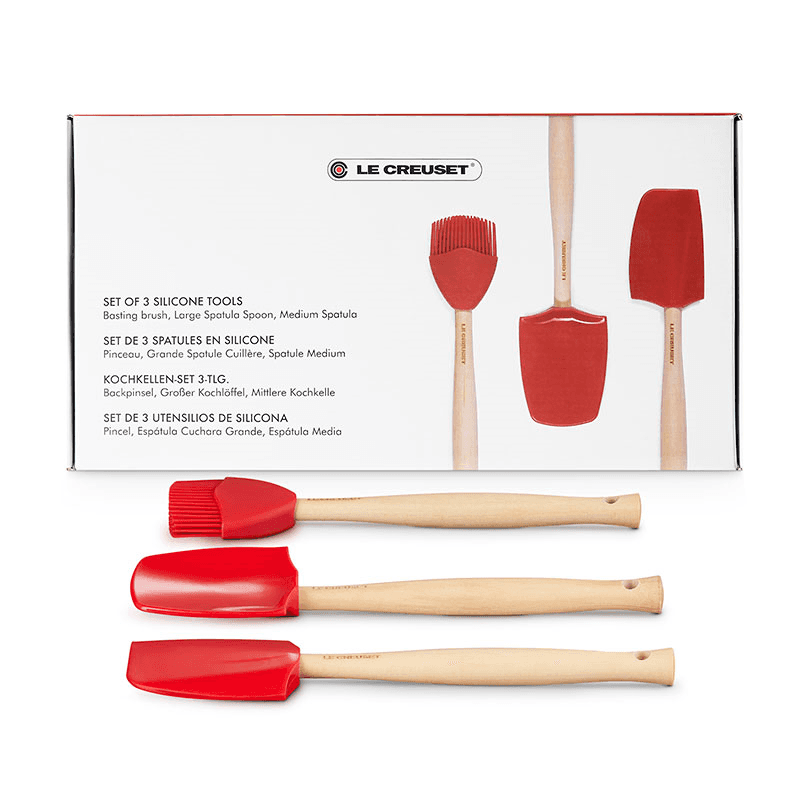 Craft Set of 3 Spatulas, Cerise
