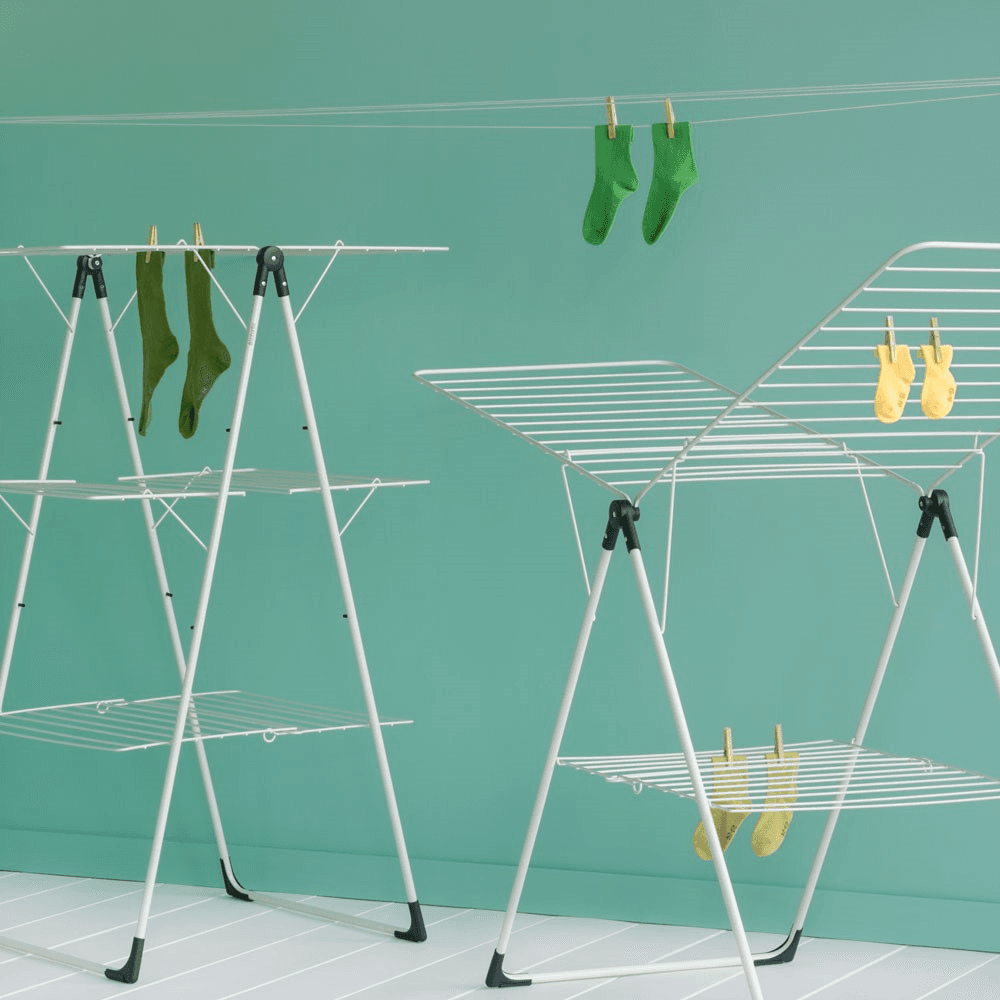 Tower Drying rack, H135 x W67 x D5cm, Ivory