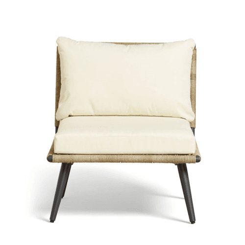 Image showing the Cabrera Chair, H83 x W83 x D86cm, Cream product.