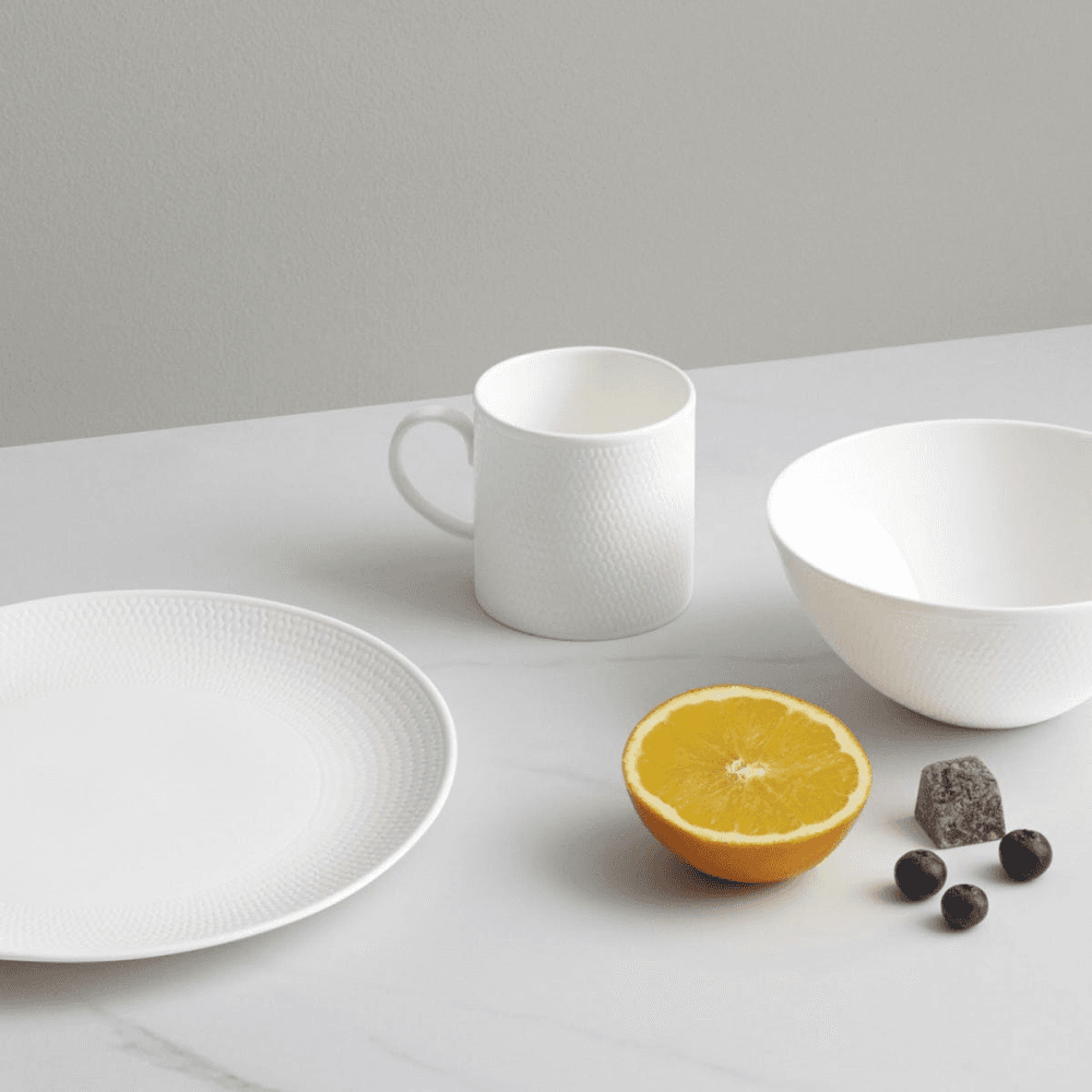 Gio Mug, 30cl, White/ Bone China