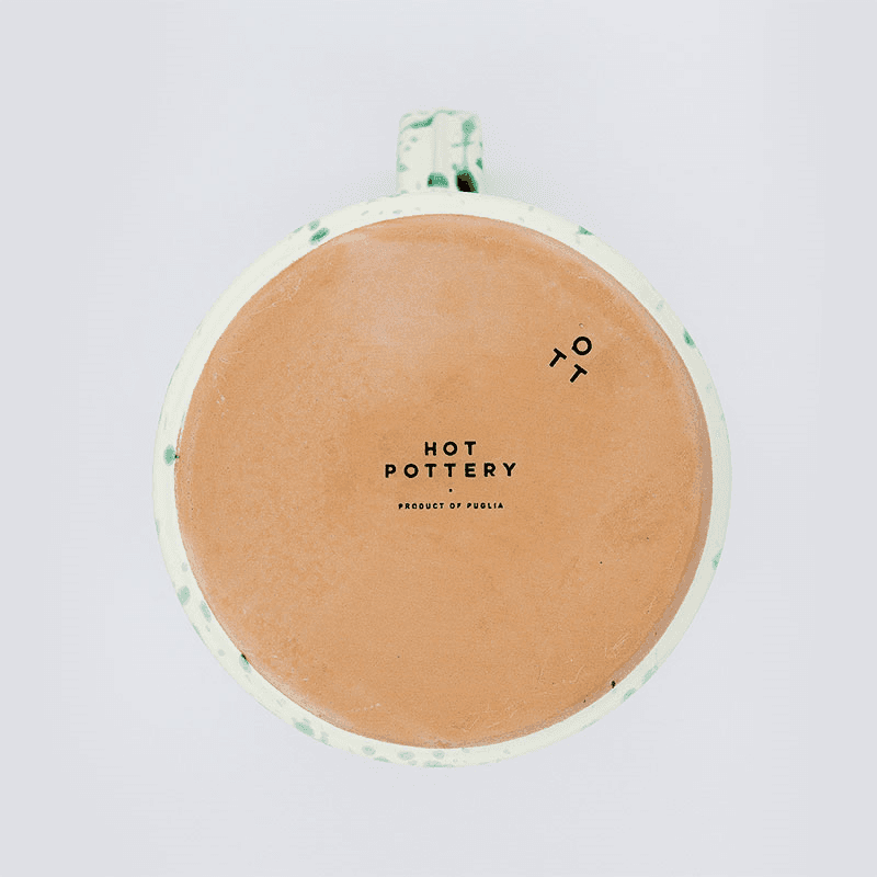 Splatter Jug, H18cm, Pistachio