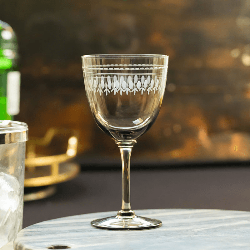 Ovals Set of 4 Wine Glasses, 250ml, Smoky