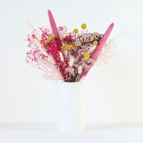 Image showing the Hand-Tied Large Bouquet, Pink, Bonbon product.