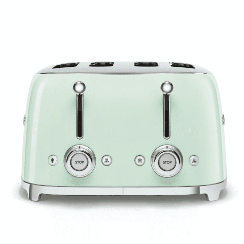 Image showing the 50's Retro 4 Slot Toaster, Pastel Green product.