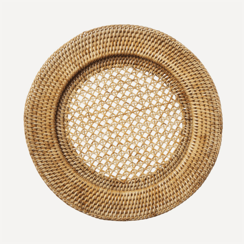 Image showing the Rattan Charger Plate, D32cm, Natural product.