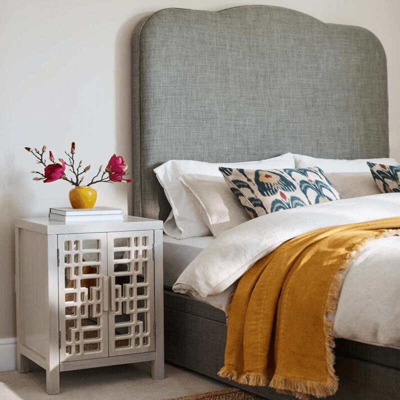 Katsura Side Table, Washed Grey