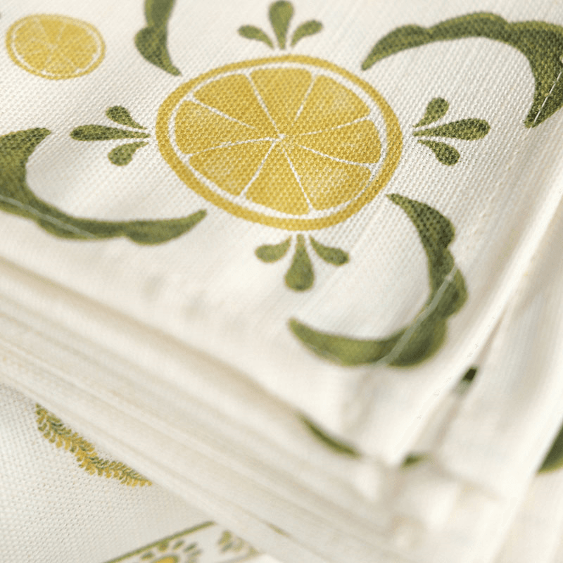 Bell Hutley Napkin, 45 x 45cm, Lemon