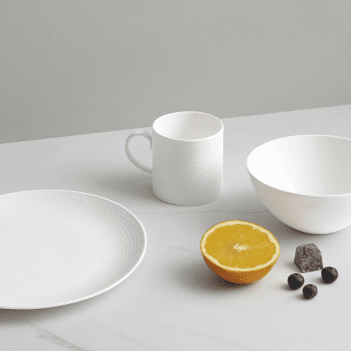 Image showing the Gio Mug, 30cl, White/ Bone China product.