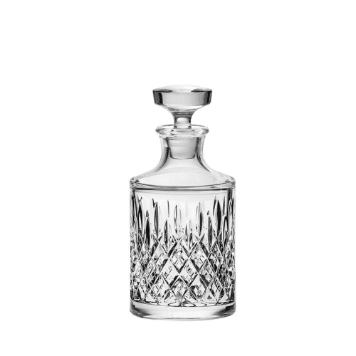 Image showing the London Single Malt Round Spirit Decanter, 500ml, Clear product.