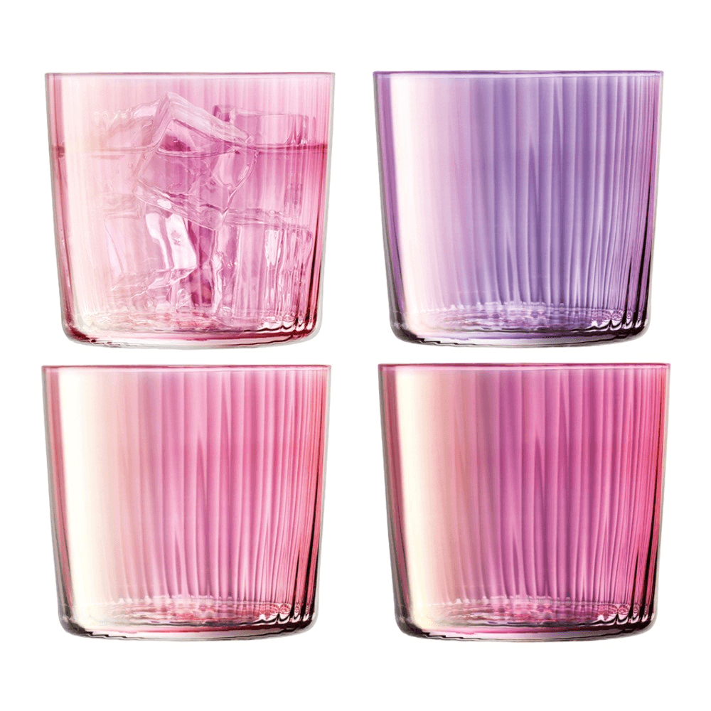 Gems Set of 4 tumblers, 310ml, garnet