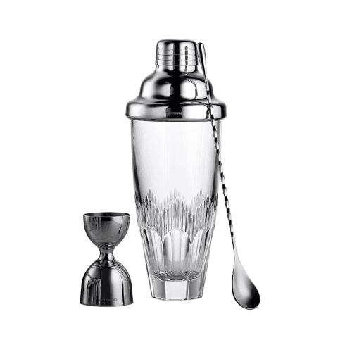 Image showing the Mixology 3 Piece Cocktail Set, Clear product.
