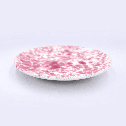 Image showing the Splatter Side Plate, D21cm, Cranberry product.