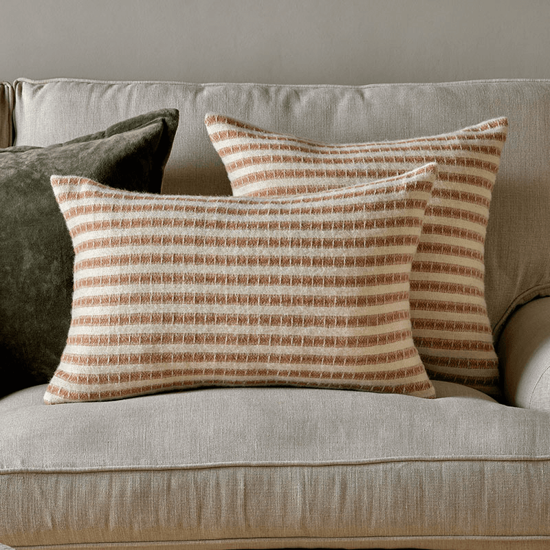 Sanval Wool Cushion Cover, 40 x 60cm, Rust