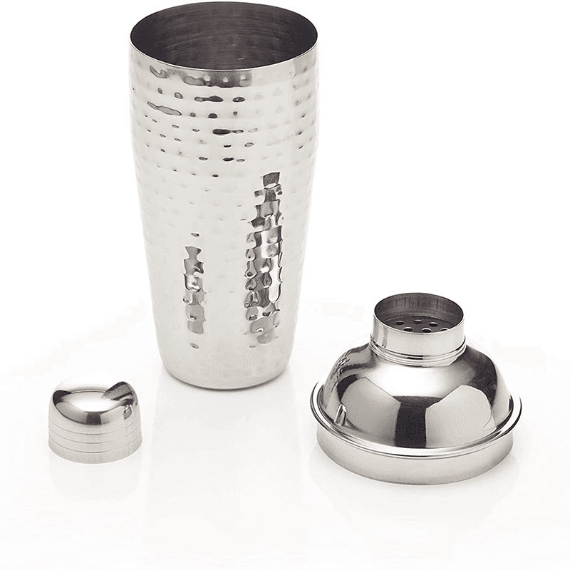 Luxury Cocktail Shaker, 700ml, Hammered Metal