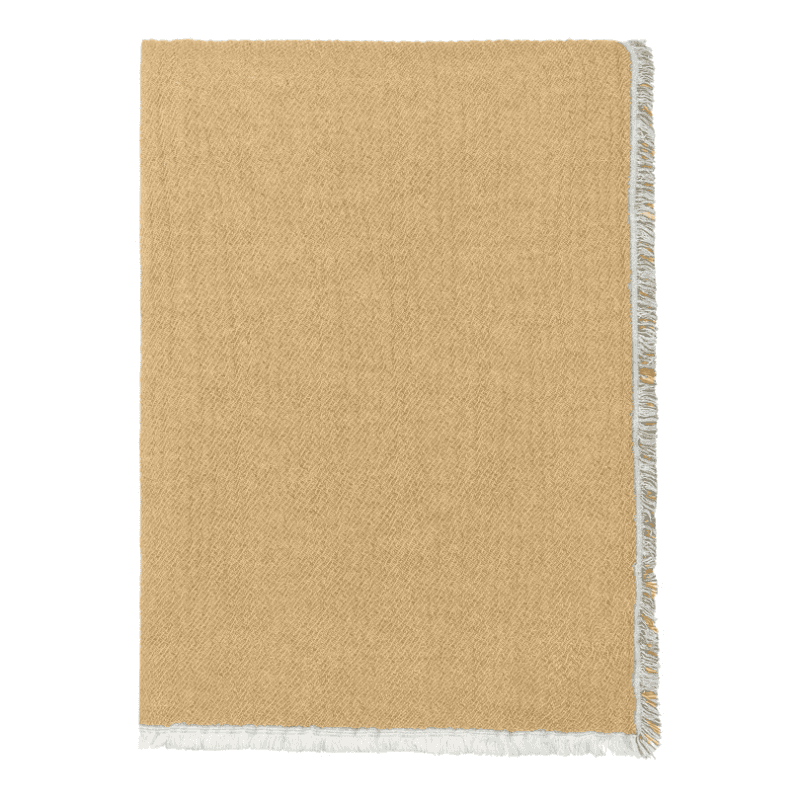 Thyme Throw, H180cm x W130cm, Yellow