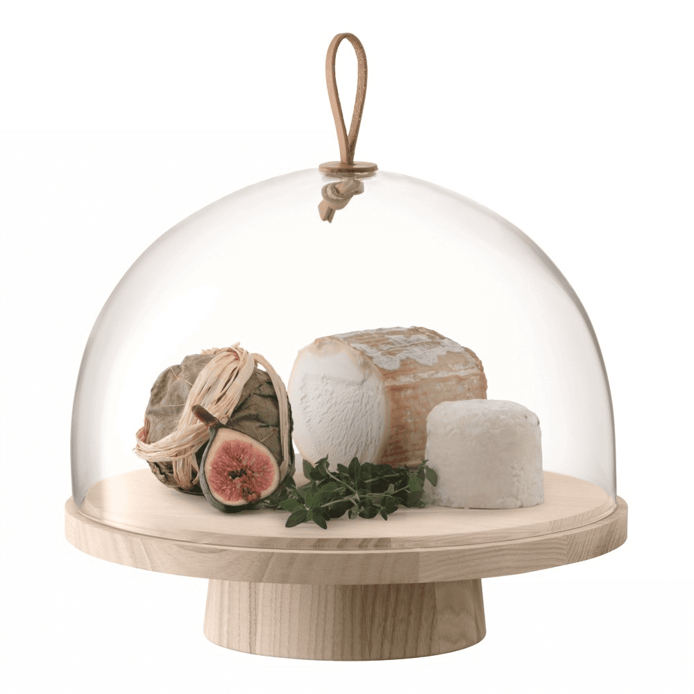 Ivalo Ash stand & dome, 28cm/H23cm, clear