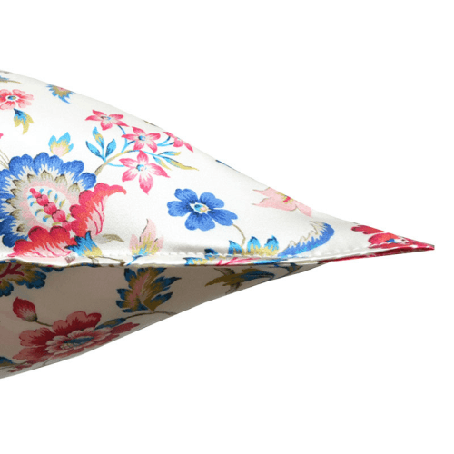 Image showing the Eva Belle Pair of Silk Pillowcases, Single, Natural product.