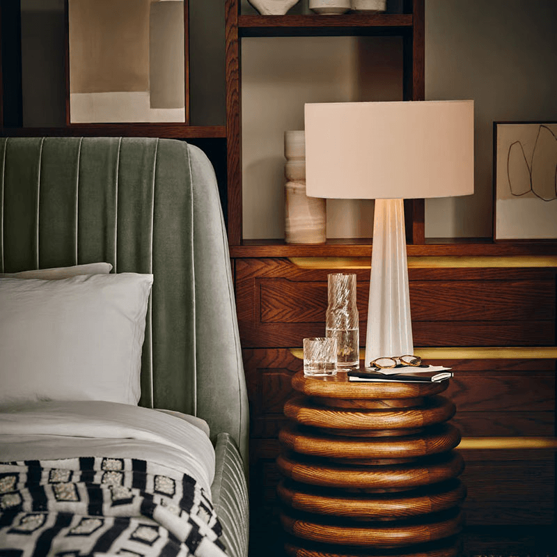 Verano Table Lamp, H65cm, Alabaster