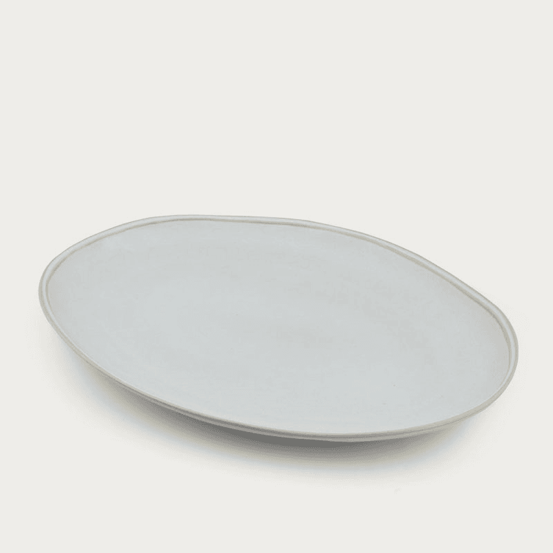 Clovelly Turkey Platter, 40.5cm, White