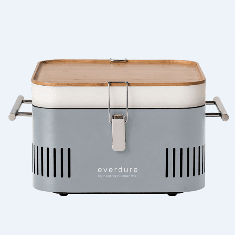 CUBE Charcoal Portable Barbeque, Stone